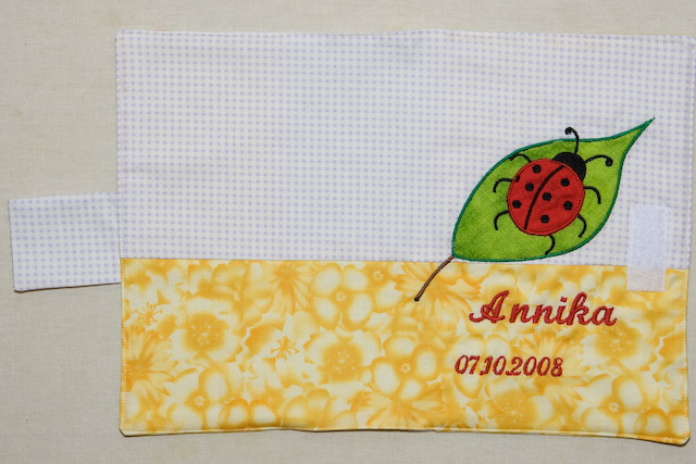 U-Heft-Umschlag Marienkäfer