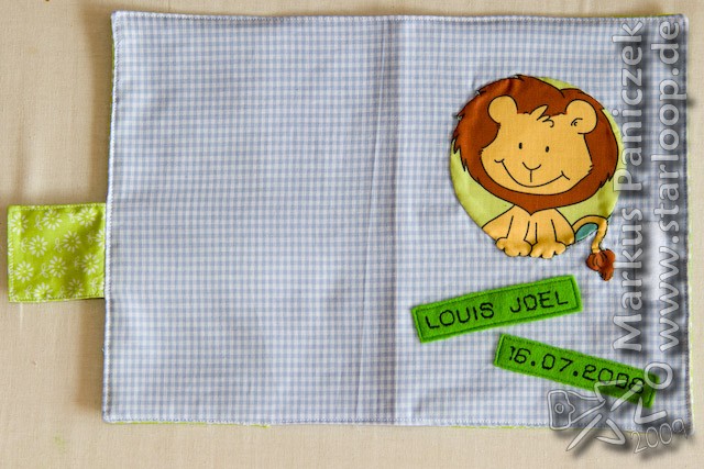 Untersuchungsheft-Umschlag Löwe